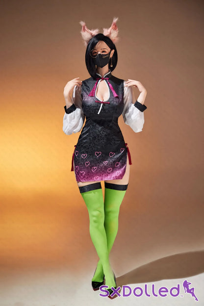 Naimi A (H-Cup) (168cm) | Perky Busty Asian Sex Doll | AITIA H-Cup / 168cm / Black Sex Doll