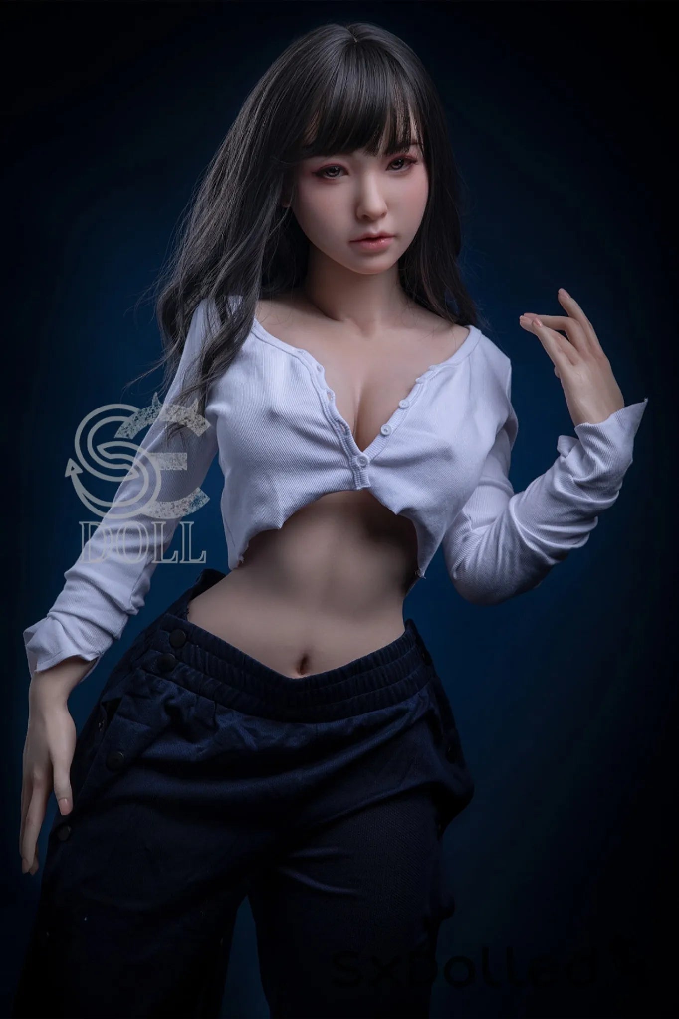 Nana.C (E Cup) (161cm) | Thick Pear Asian Sex Doll | SE Doll E Cup / 161cm / Black Sex Doll