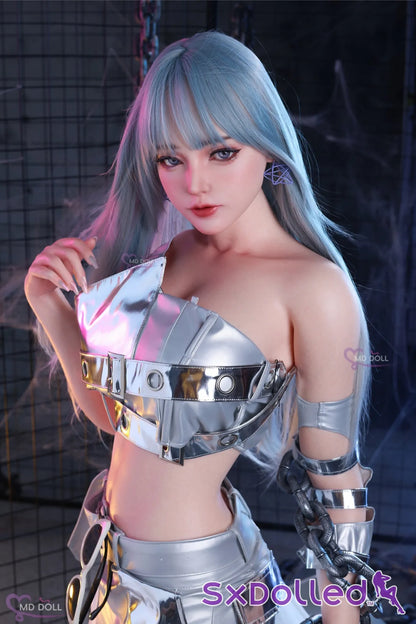Nancy A (F-Cup) (166cm) | Silver Hair Futuristic Sex Doll | MD Doll F-Cup / 166cm / Silver Sex Doll