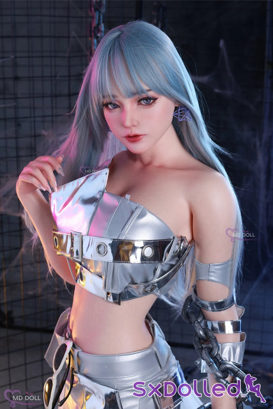 Nancy A (F-Cup) (166cm) | Silver Hair Futuristic Sex Doll | MD Doll F-Cup / 166cm / Silver Sex Doll