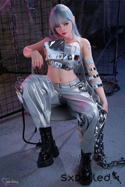 Nancy A (F-Cup) (166cm) | Silver Hair Futuristic Sex Doll | MD Doll F-Cup / 166cm / Silver Sex Doll
