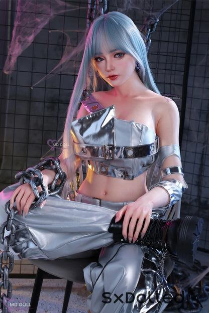 Nancy A (F-Cup) (166cm) | Silver Hair Futuristic Sex Doll | MD Doll F-Cup / 166cm / Silver Sex Doll