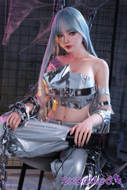 Nancy A (F-Cup) (166cm) | Silver Hair Futuristic Sex Doll | MD Doll F-Cup / 166cm / Silver Sex Doll