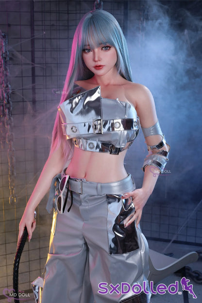 Nancy A (F-Cup) (166cm) | Silver Hair Futuristic Sex Doll | MD Doll F-Cup / 166cm / Silver Sex Doll