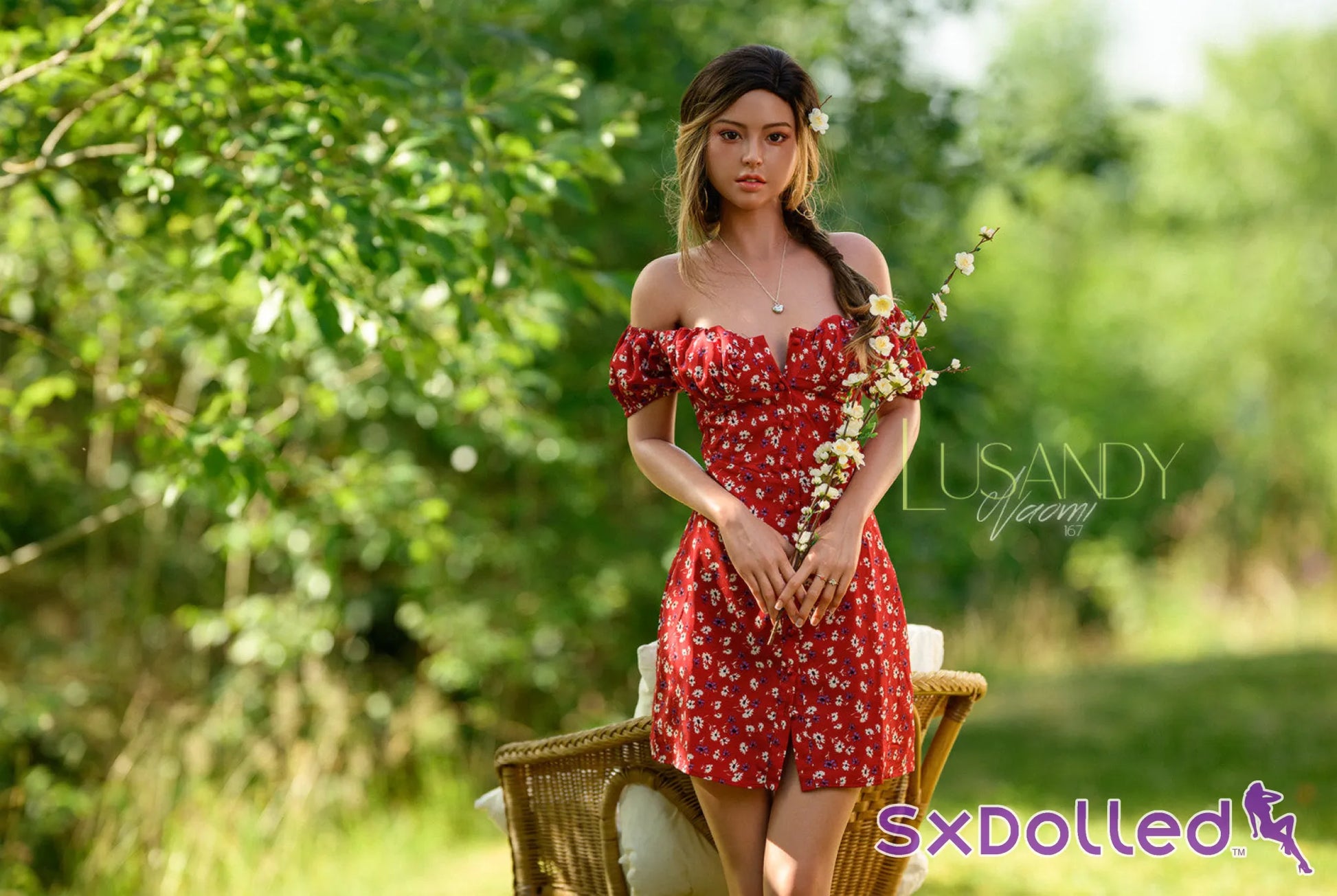 Naomi B (B-Cup) (167cm) | Tan Brunette Latina Sex Doll | Lusandy B-Cup / 167cm / Brunette Sex Doll