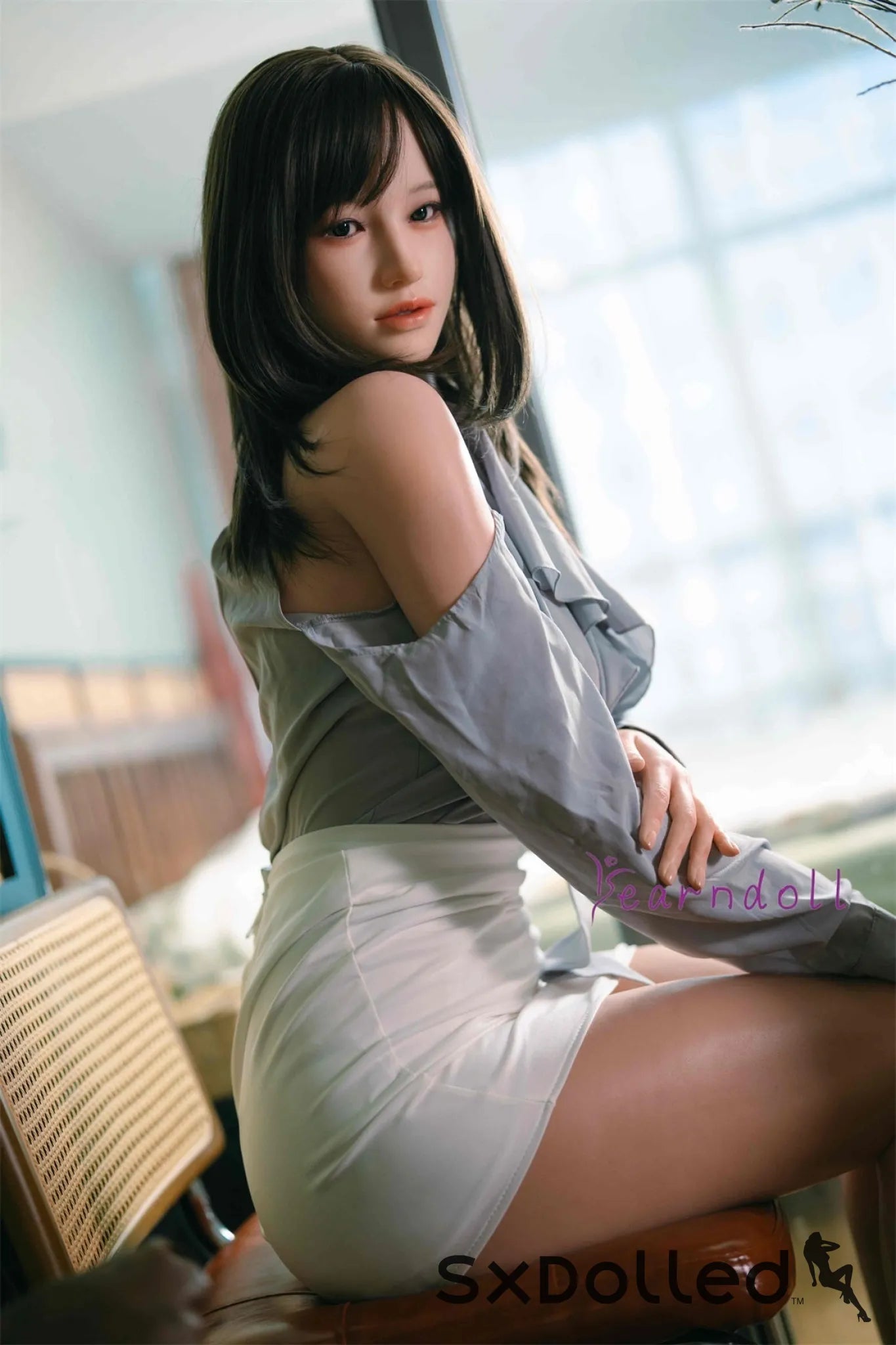 Nari (E-Cup) (170cm) | Asian Pear ROS Sex Doll | Yearn Doll E-Cup / 170cm / Brunette Sex Doll