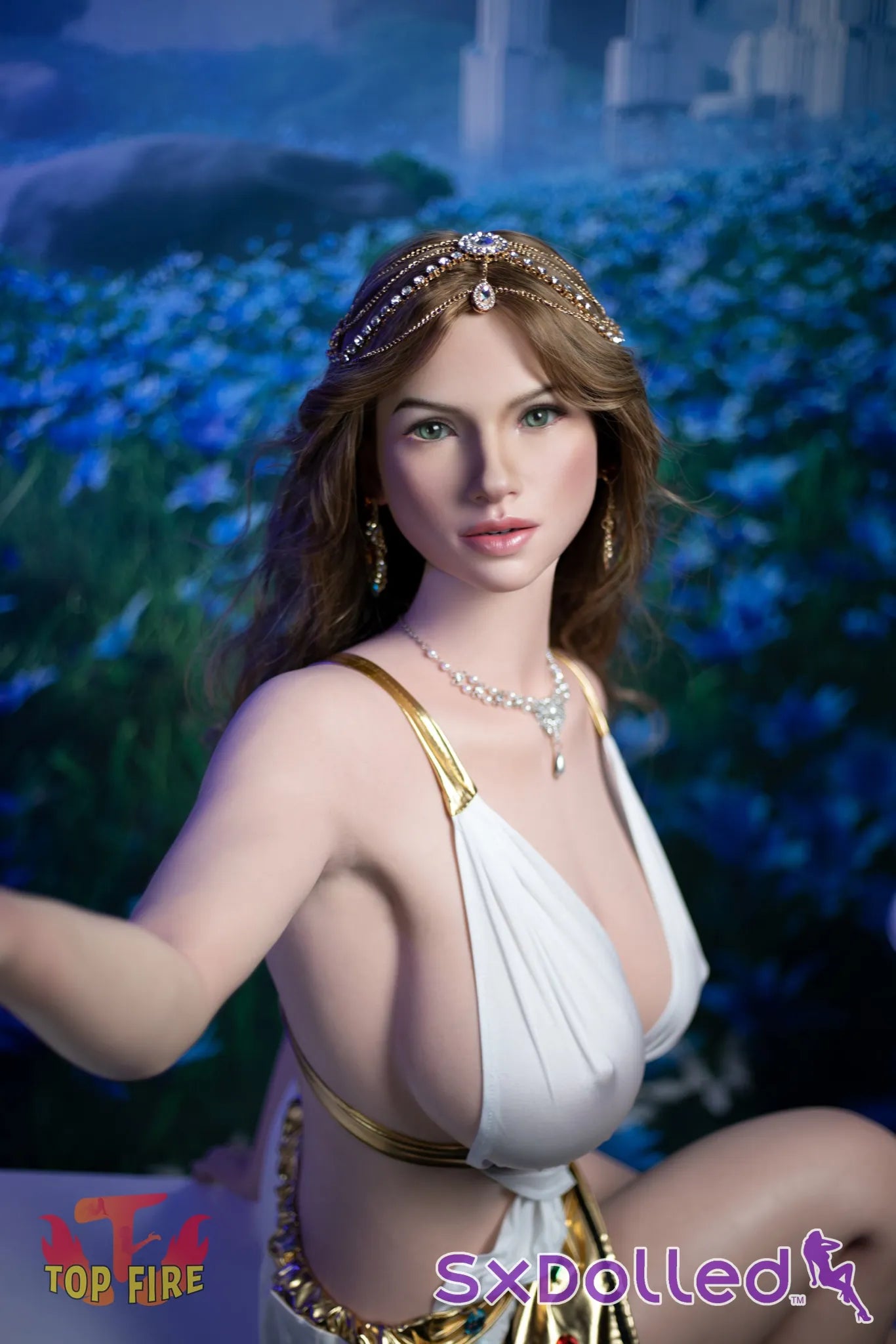Nata A (I-Cup) (174cm) | Greek Goddess Sex Doll | Top Fire Doll - I-Cup / 174cm / Brunette - Sex Doll
