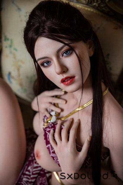 Natalia A (D-Cup) (171cm) | Silicone Blue Eyed Sex Doll | Starpery D-Cup / 171cm / Brunette Sex Doll