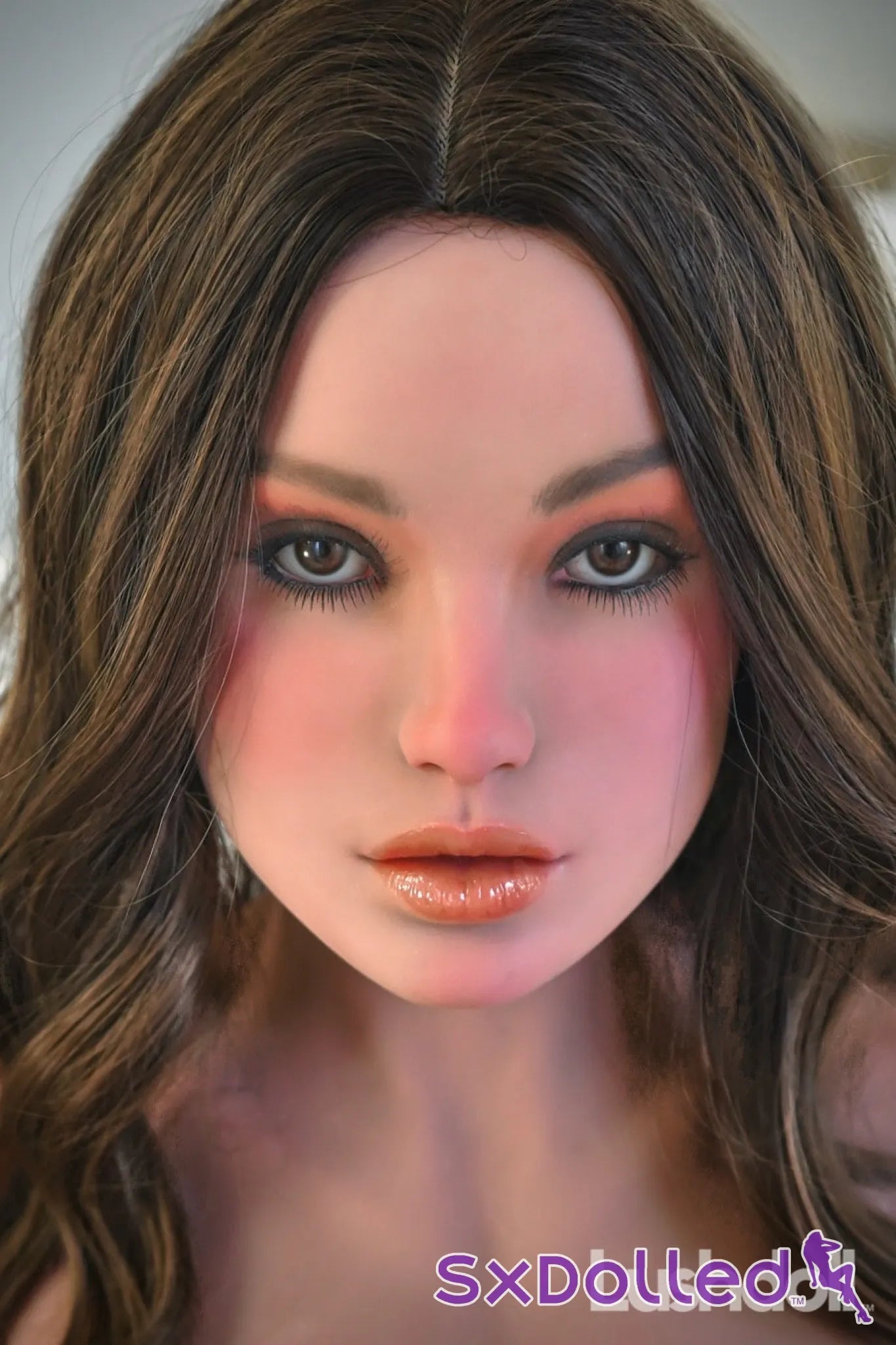 Natasha B (K Cup) (168cm) | Tan Curvy European Sex Doll | Lushdoll K Cup / 168cm / Brunette Sex Doll