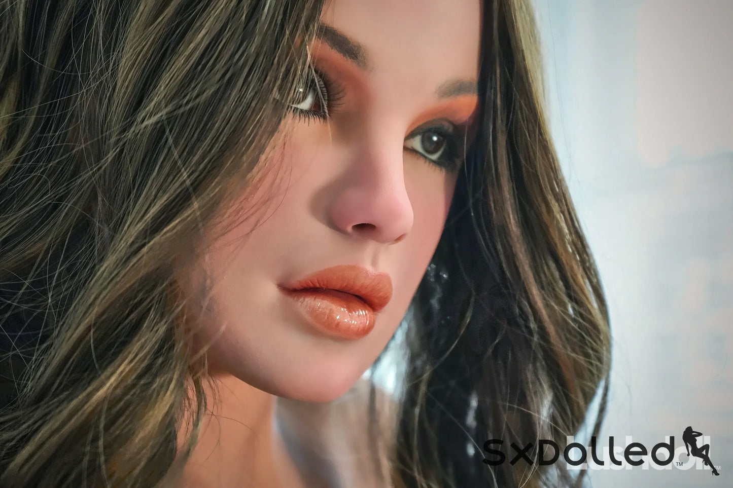 Natasha B (K Cup) (168cm) | Tan Curvy European Sex Doll | Lushdoll K Cup / 168cm / Brunette Sex Doll