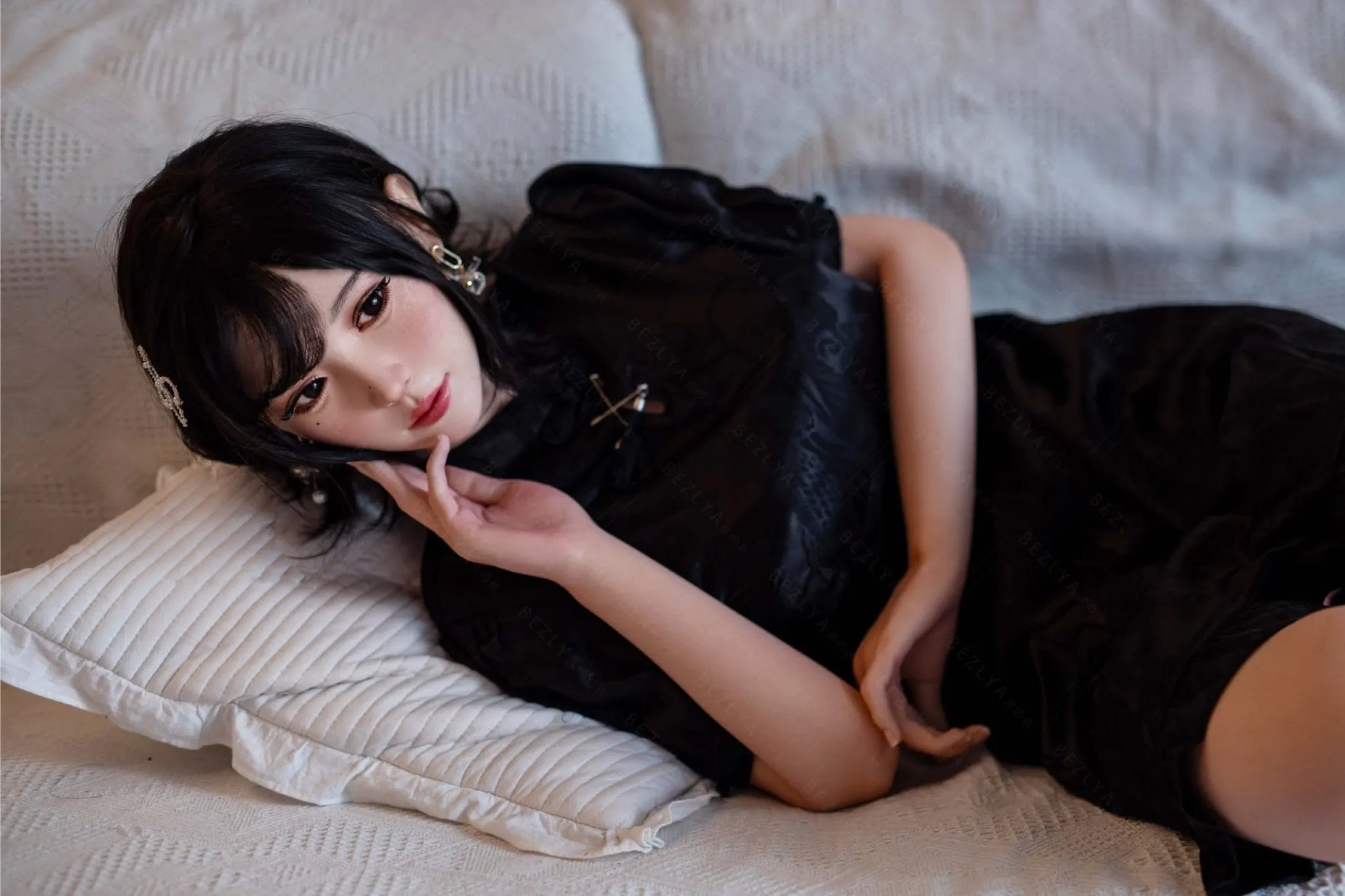 Natsumi (E-Cup) (160cm) | Sex Doll E-Cup / 160cm / Black Sex Doll