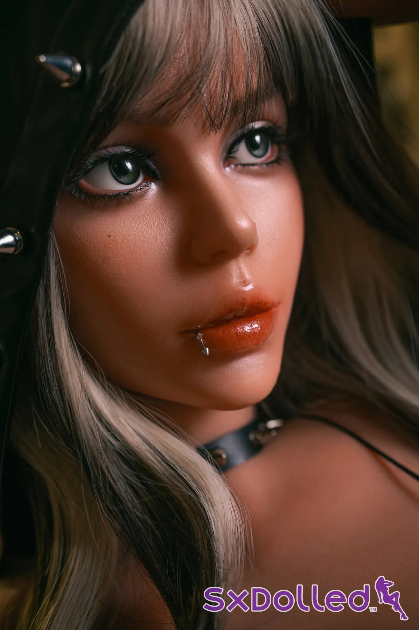 Nayora (D-Cup) (164cm) | Tan Edgy Pierced Latina Sex Doll | SY Doll D-Cup / 164cm / Ombre Sex Doll