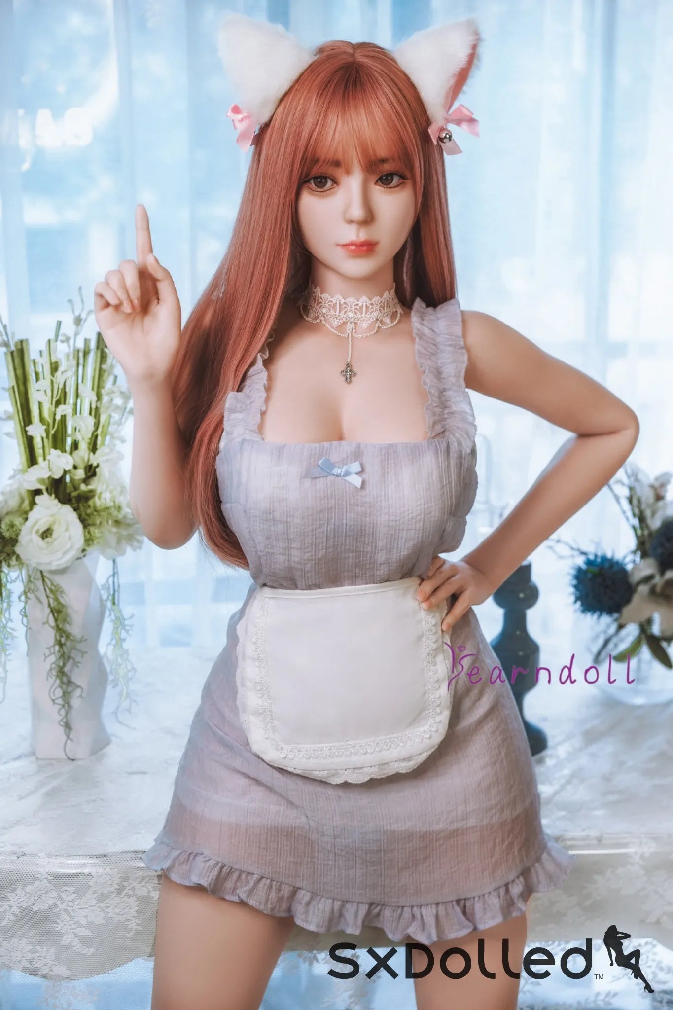 Nhung (E-Cup) (163cm) | Asian Kitty Maid Sex Doll | Yearn Doll E-Cup / 163cm / Brunette Sex Doll