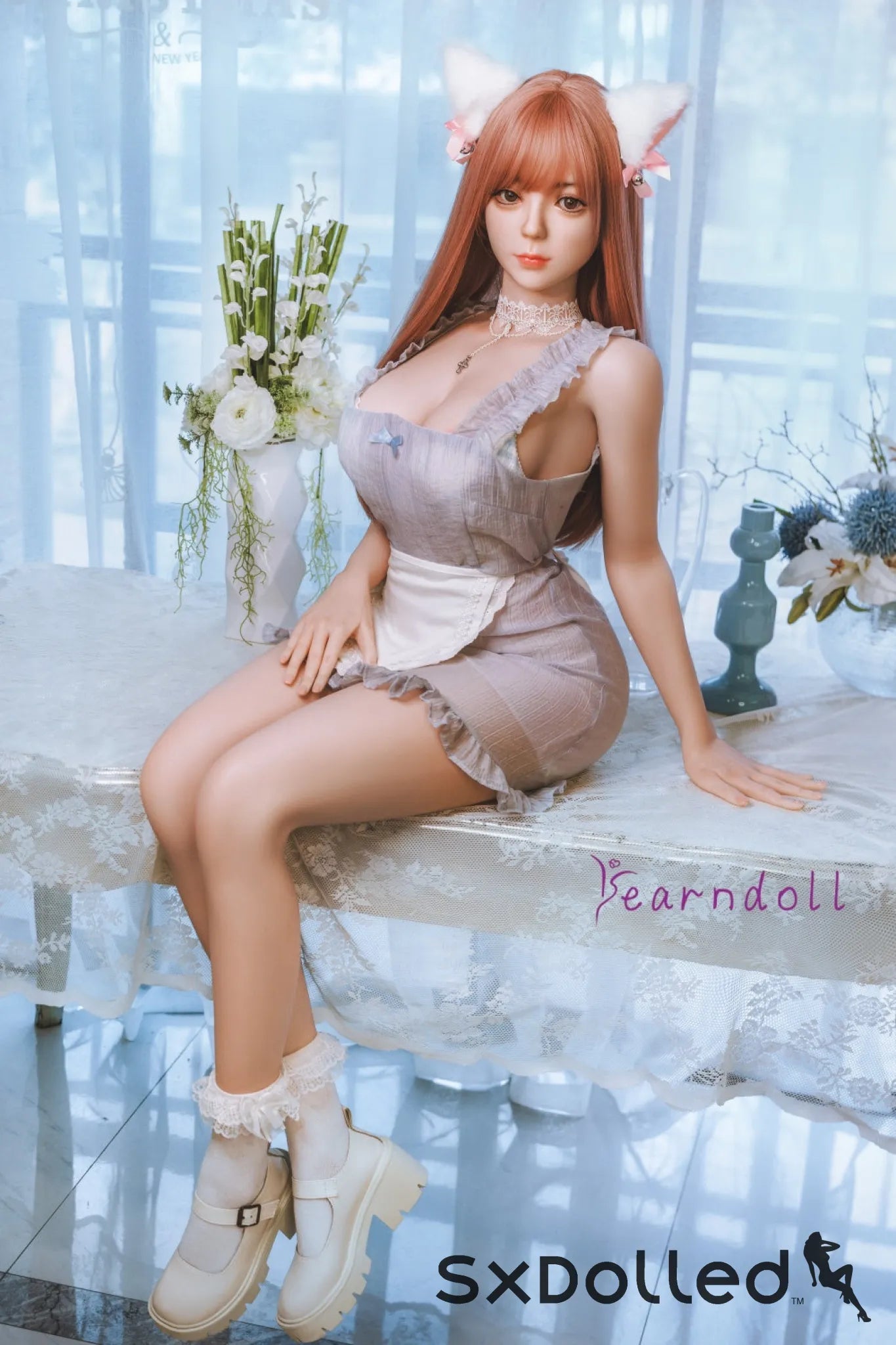 Nhung (E-Cup) (163cm) | Asian Kitty Maid Sex Doll | Yearn Doll E-Cup / 163cm / Brunette Sex Doll