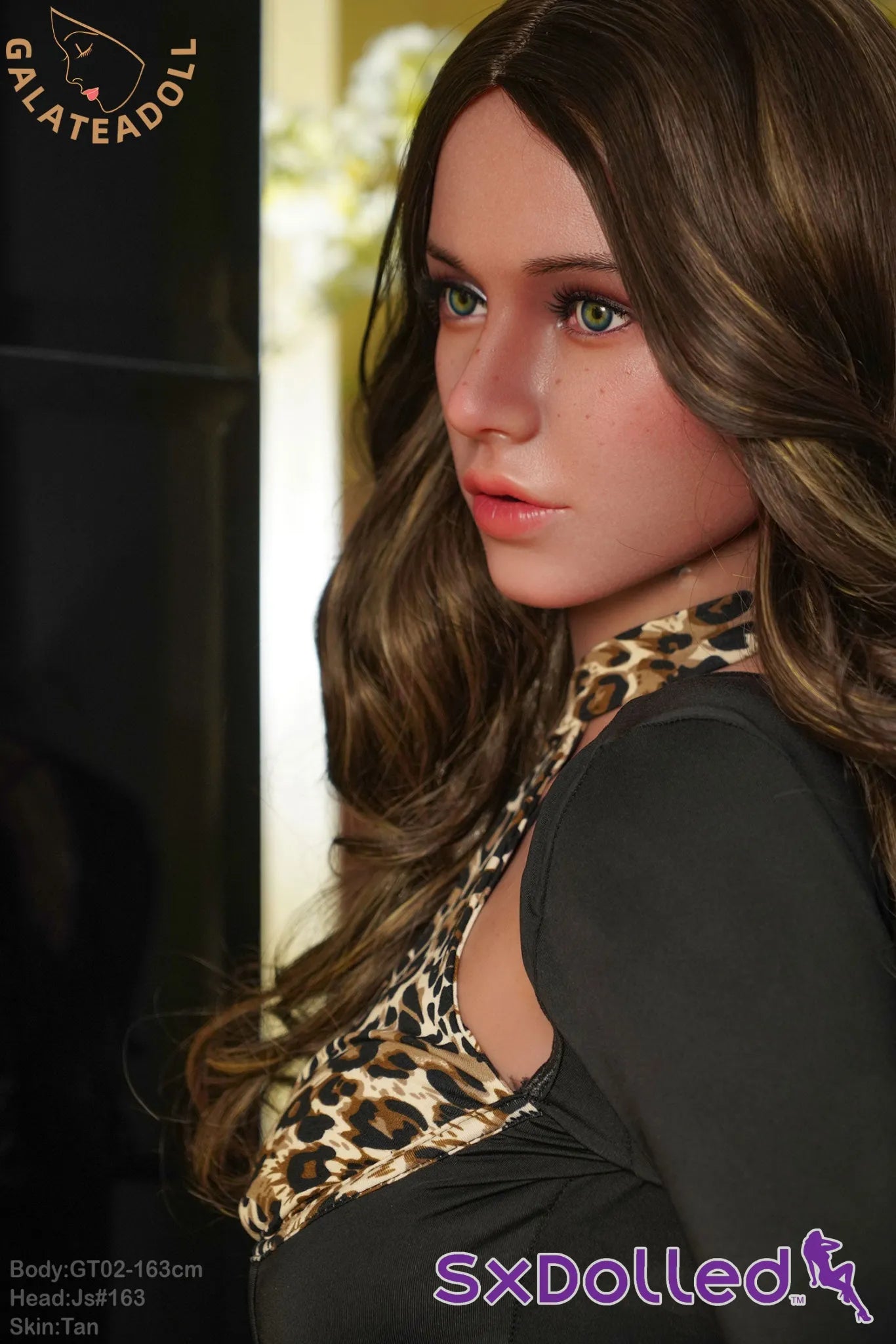 Nia A (G-Cup) (163cm) | Latina Sex Doll with Freckles | Galatea Doll G-Cup / 163cm / Brunette Sex Doll