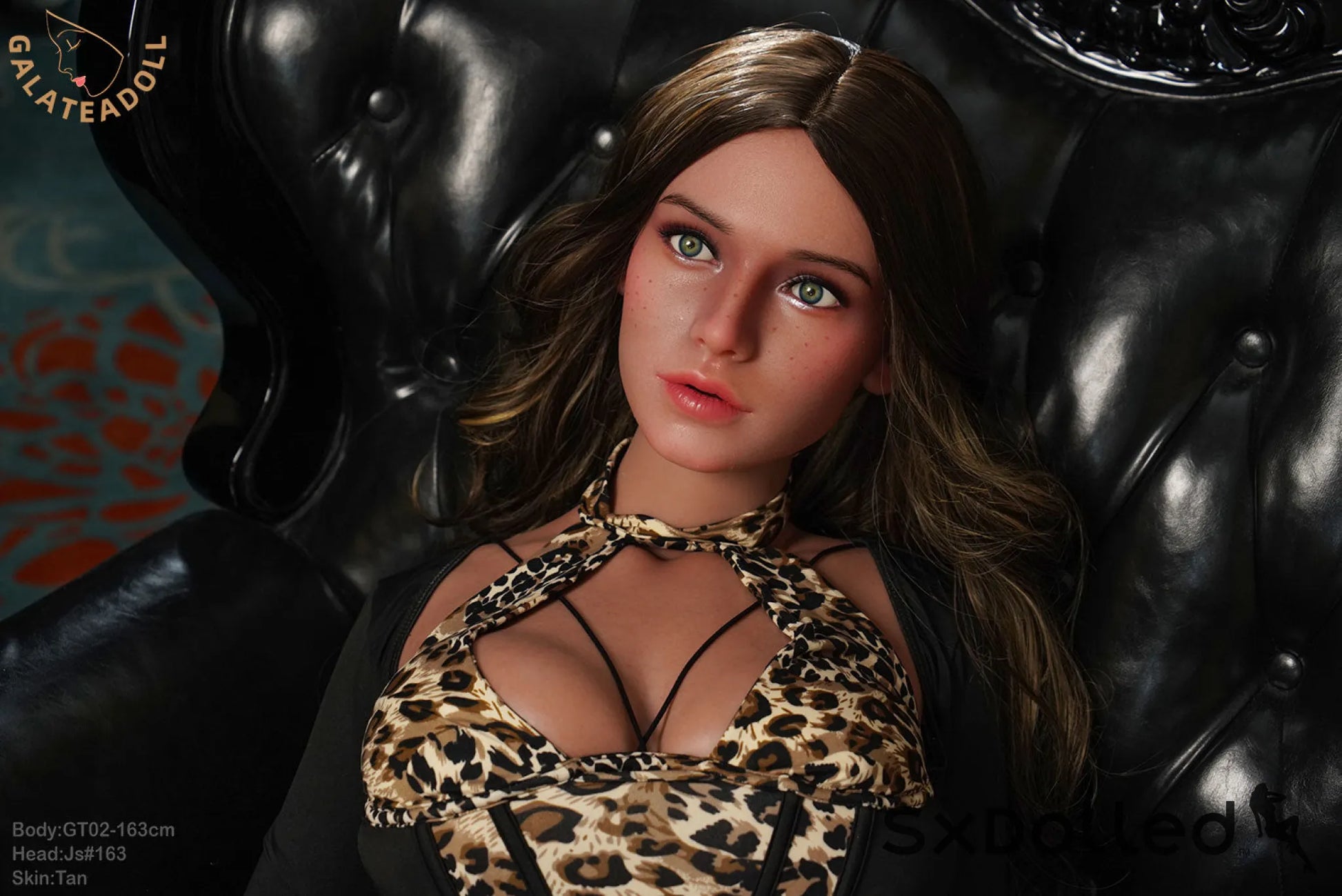 Nia A (G-Cup) (163cm) | Latina Sex Doll with Freckles | Galatea Doll G-Cup / 163cm / Brunette Sex Doll