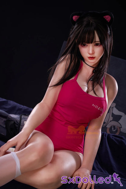 Nia C (H-Cup) (161cm) | Asian Curvy Busty Sex Doll | Irontech Doll H-Cup / 161cm / Brunette Sex Doll