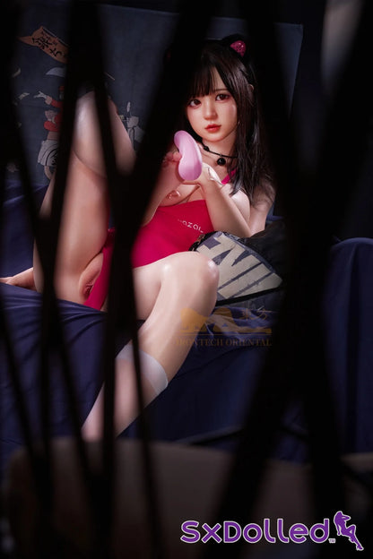 Nia C (H-Cup) (161cm) | Asian Curvy Busty Sex Doll | Irontech Doll H-Cup / 161cm / Brunette Sex Doll