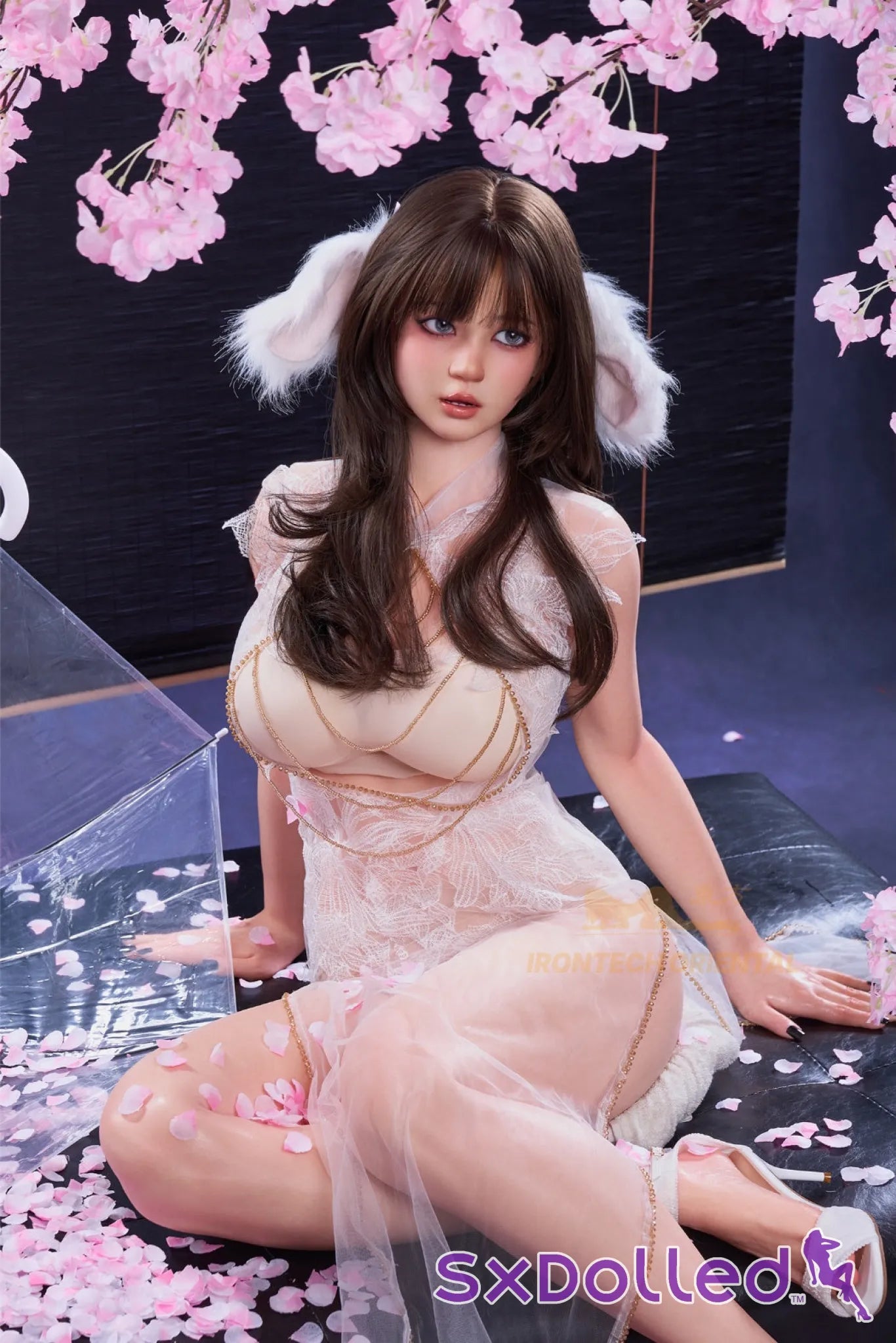 Nia D (H-Cup) (161cm) | Oriental East Asian Sex Doll | Irontech Doll | Oriental Series - H-Cup / 161cm / Brunette - Sex