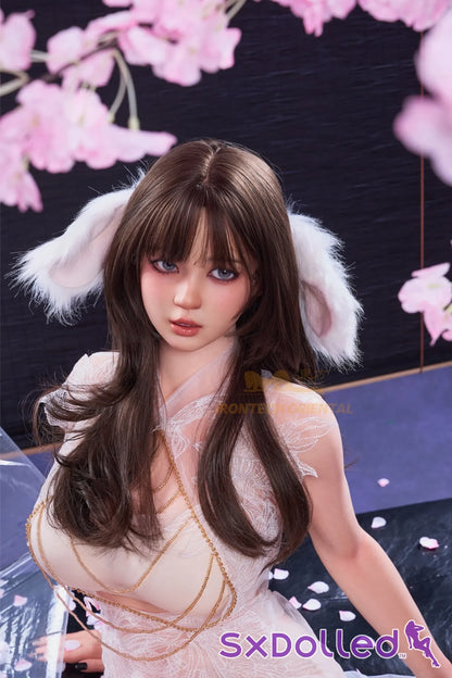 Nia D (H-Cup) (161cm) | Oriental East Asian Sex Doll | Irontech Doll | Oriental Series - H-Cup / 161cm / Brunette - Sex