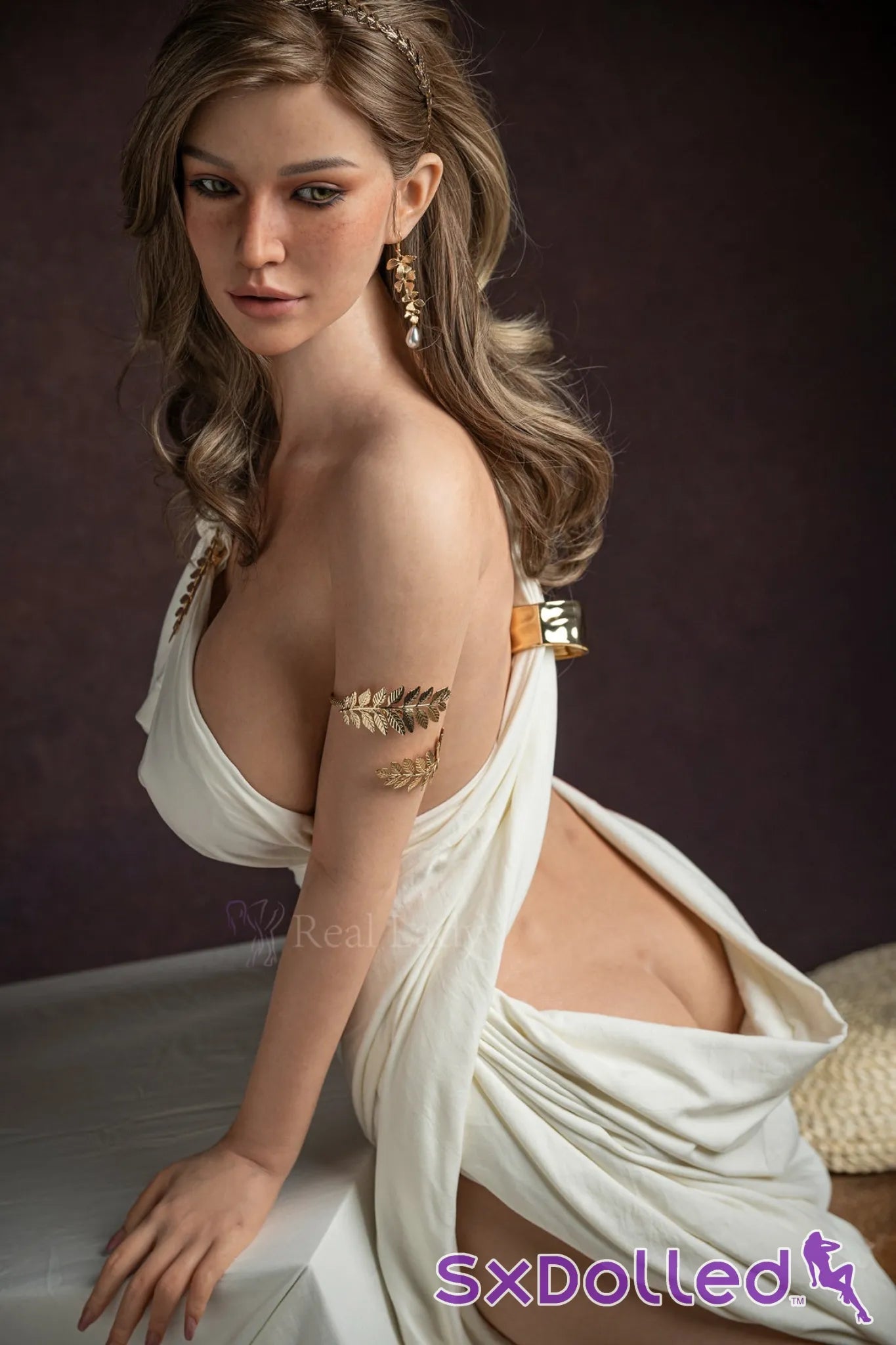 Nina E (J-Cup) (159cm) | Classic Roman Goddess Sex Doll | Real Lady - J-Cup / 159cm / Brunette - Sex Doll
