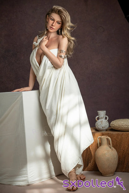 Nina E (J-Cup) (159cm) | Classic Roman Goddess Sex Doll | Real Lady - J-Cup / 159cm / Brunette - Sex Doll