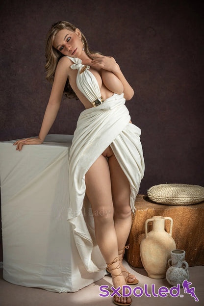 Nina E (J-Cup) (159cm) | Classic Roman Goddess Sex Doll | Real Lady - J-Cup / 159cm / Brunette - Sex Doll