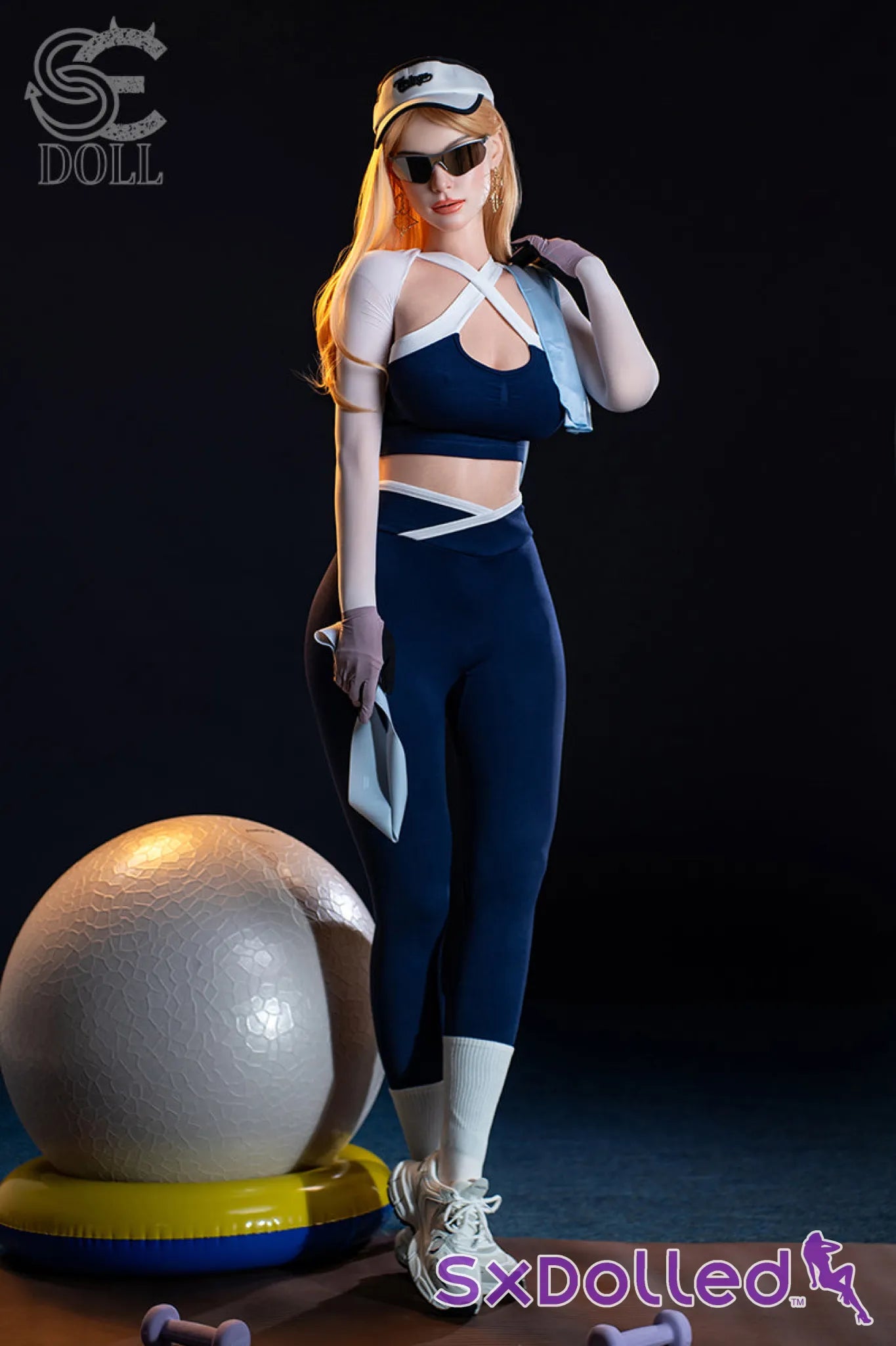 Nora.A (E-Cup) (175cm) | Blonde Fit Gym MILF Sex Doll | SE Doll - E-Cup / 175cm / Blonde - Sex Doll