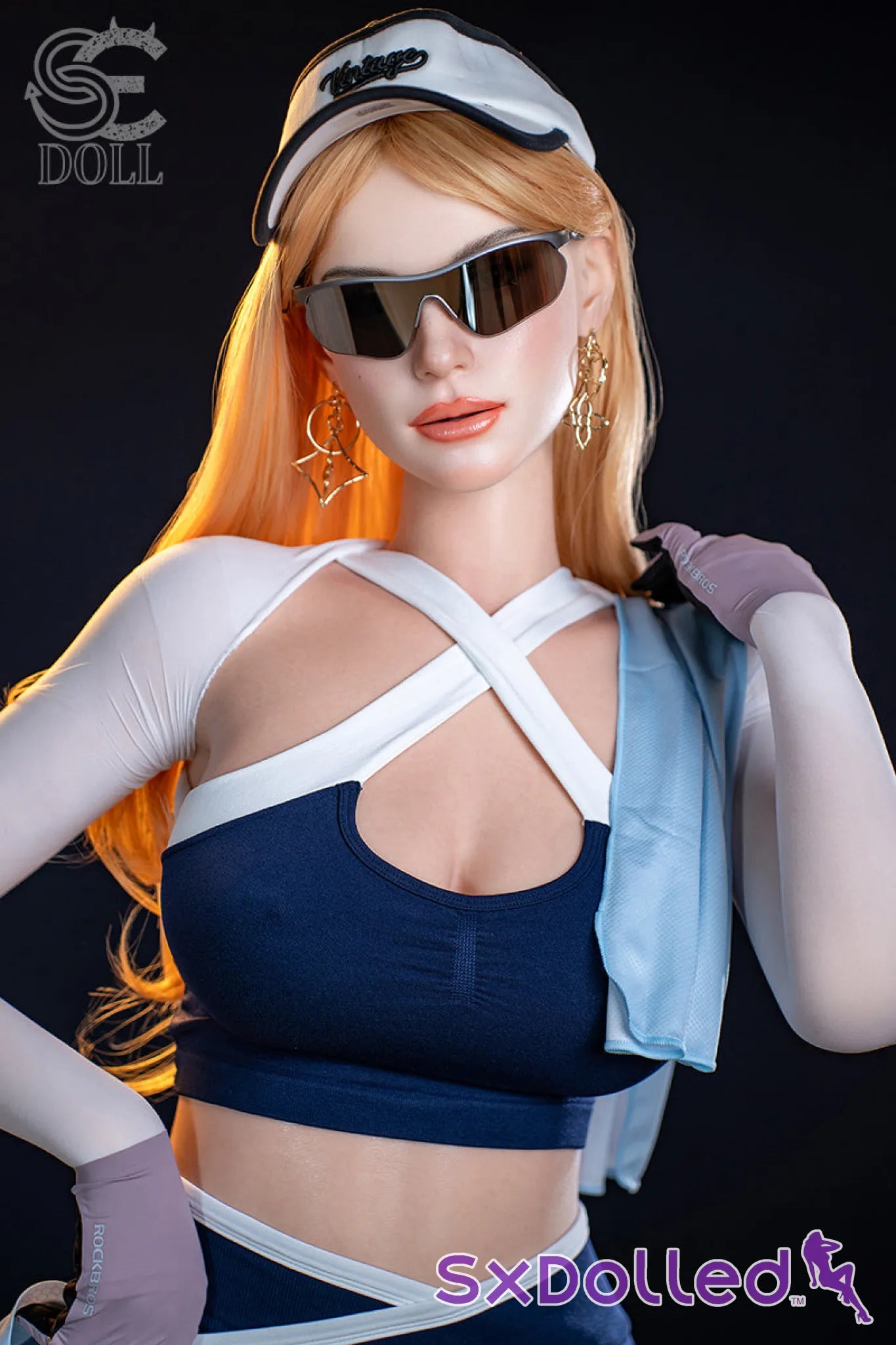 Nora.A (E-Cup) (175cm) | Blonde Fit Gym MILF Sex Doll | SE Doll - E-Cup / 175cm / Blonde - Sex Doll