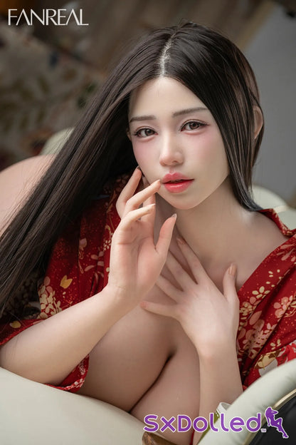 Nora C (J-Cup) (166cm) | Busty Thick Asian MILF Sex Doll | Fanreal J-Cup / 166cm / Brunette Sex Doll