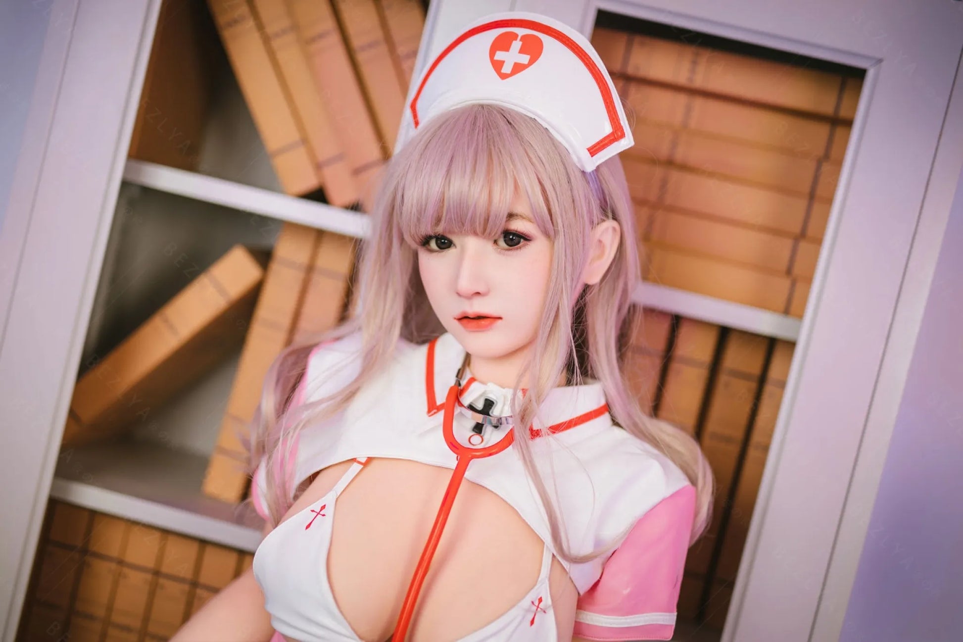 Noriko (K-Cup) (155cm) | Sex Doll K-Cup / 155cm / Blonde Sex Doll
