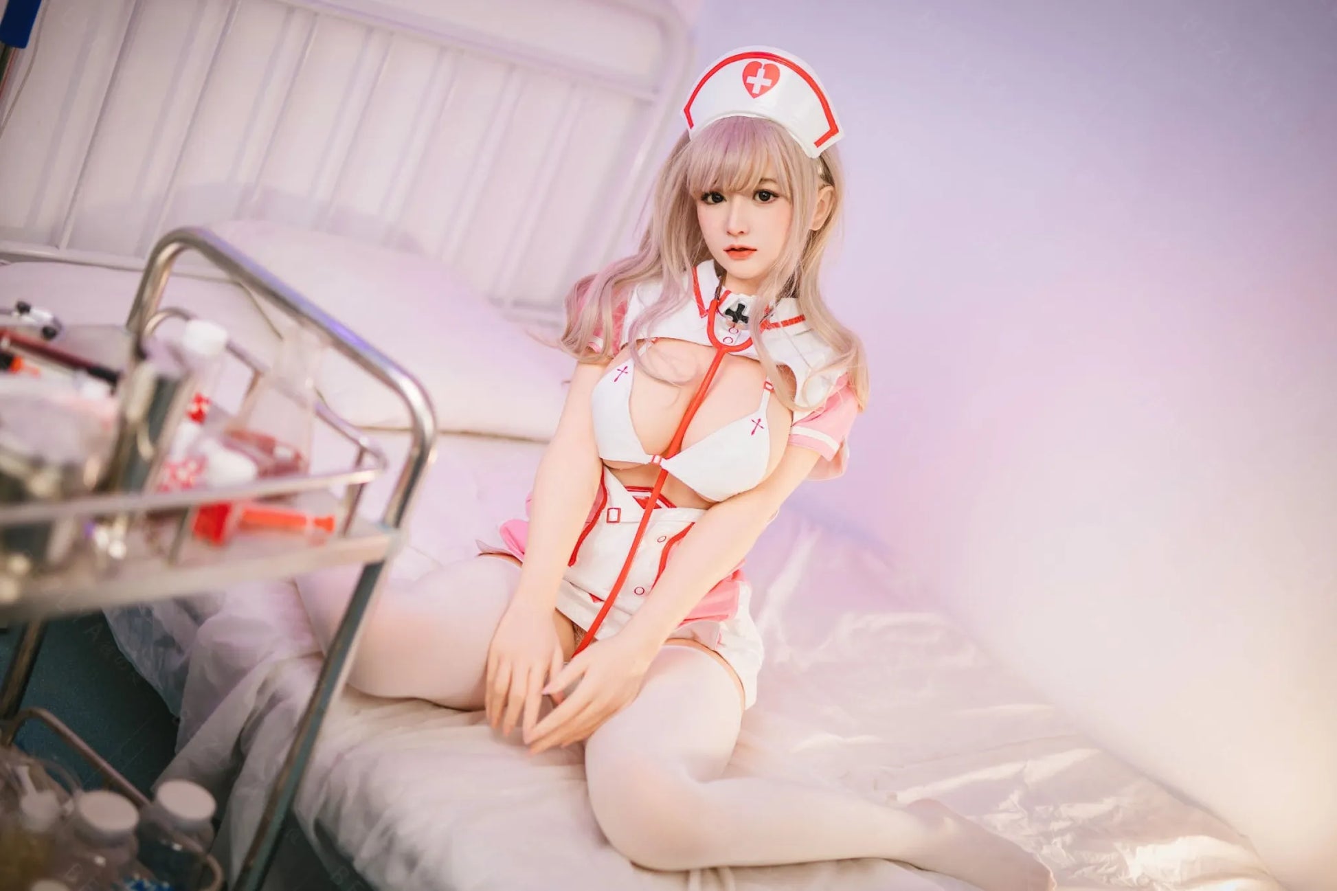 Noriko (K-Cup) (155cm) | Sex Doll K-Cup / 155cm / Blonde Sex Doll