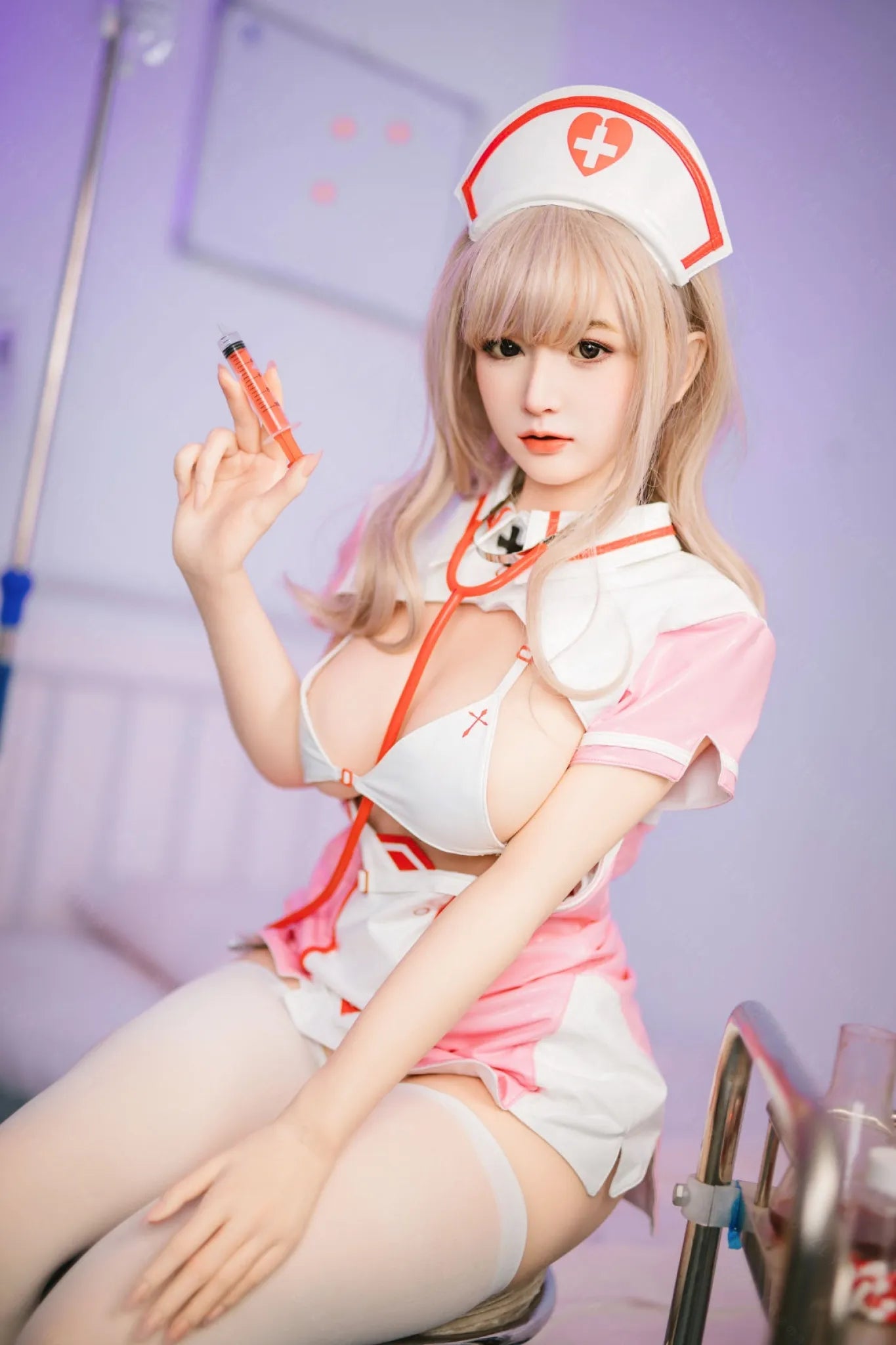 Noriko (K-Cup) (155cm) | Sex Doll K-Cup / 155cm / Blonde Sex Doll