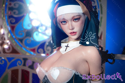 Nymphaea A (K-Cup) (155cm) | Sexy Asian Nun Sex Doll | AITIA K-Cup / 155cm / White Sex Doll