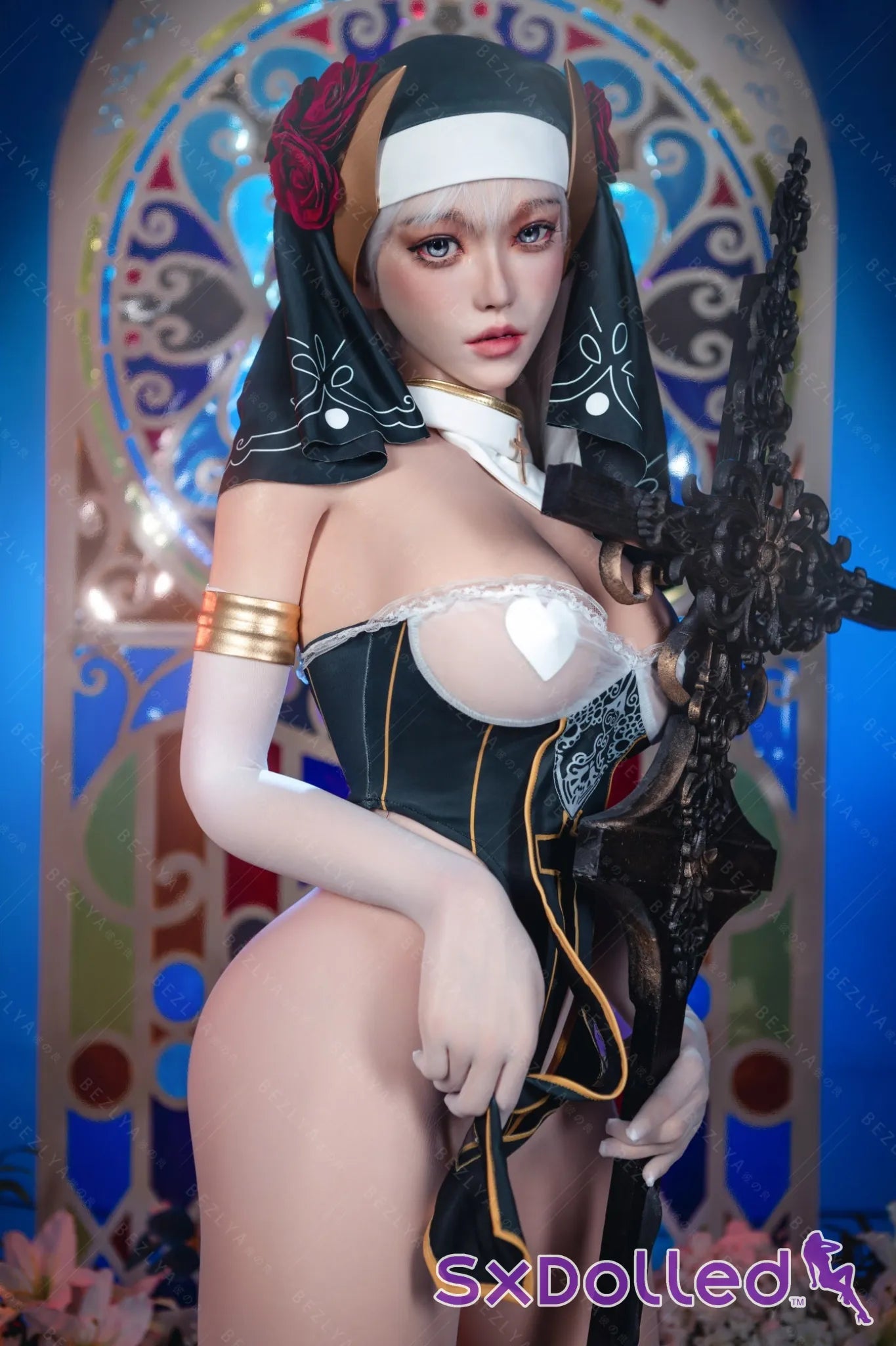 Nymphaea A (K-Cup) (155cm) | Sexy Asian Nun Sex Doll | AITIA K-Cup / 155cm / White Sex Doll
