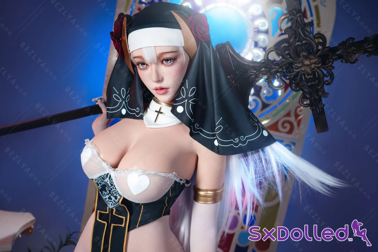 Nymphaea A (K-Cup) (155cm) | Sexy Asian Nun Sex Doll | AITIA K-Cup / 155cm / White Sex Doll