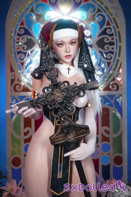 Nymphaea A (K-Cup) (155cm) | Sexy Asian Nun Sex Doll | AITIA K-Cup / 155cm / White Sex Doll