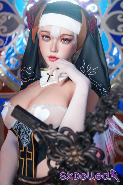 Nymphaea A (K-Cup) (155cm) | Sexy Asian Nun Sex Doll | AITIA K-Cup / 155cm / White Sex Doll