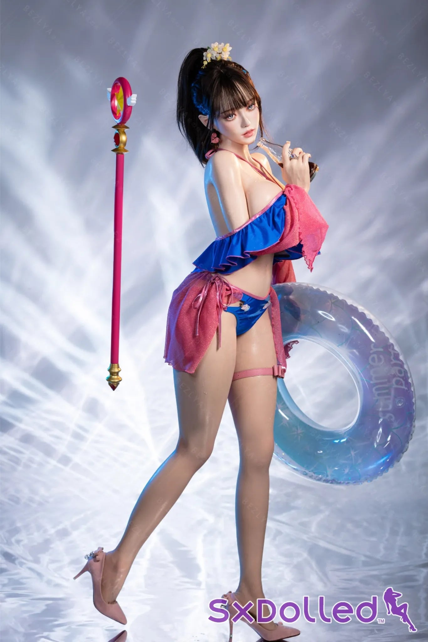 Nymphaea B (K-Cup) (155cm) | Sexy Asian Swimsuit Sex Doll | AITIA K-Cup / 155cm / Brunette Sex Doll