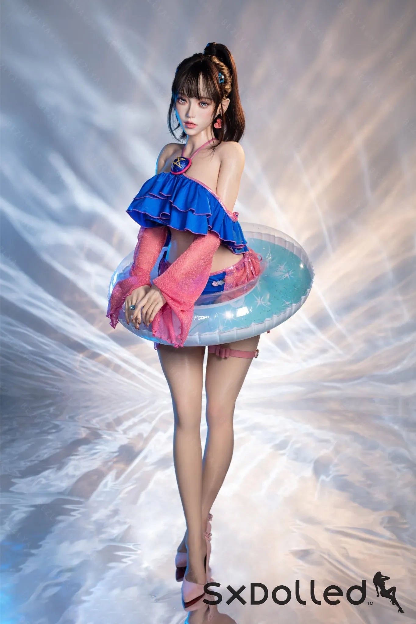 Nymphaea B (K-Cup) (155cm) | Sexy Asian Swimsuit Sex Doll | AITIA K-Cup / 155cm / Brunette Sex Doll