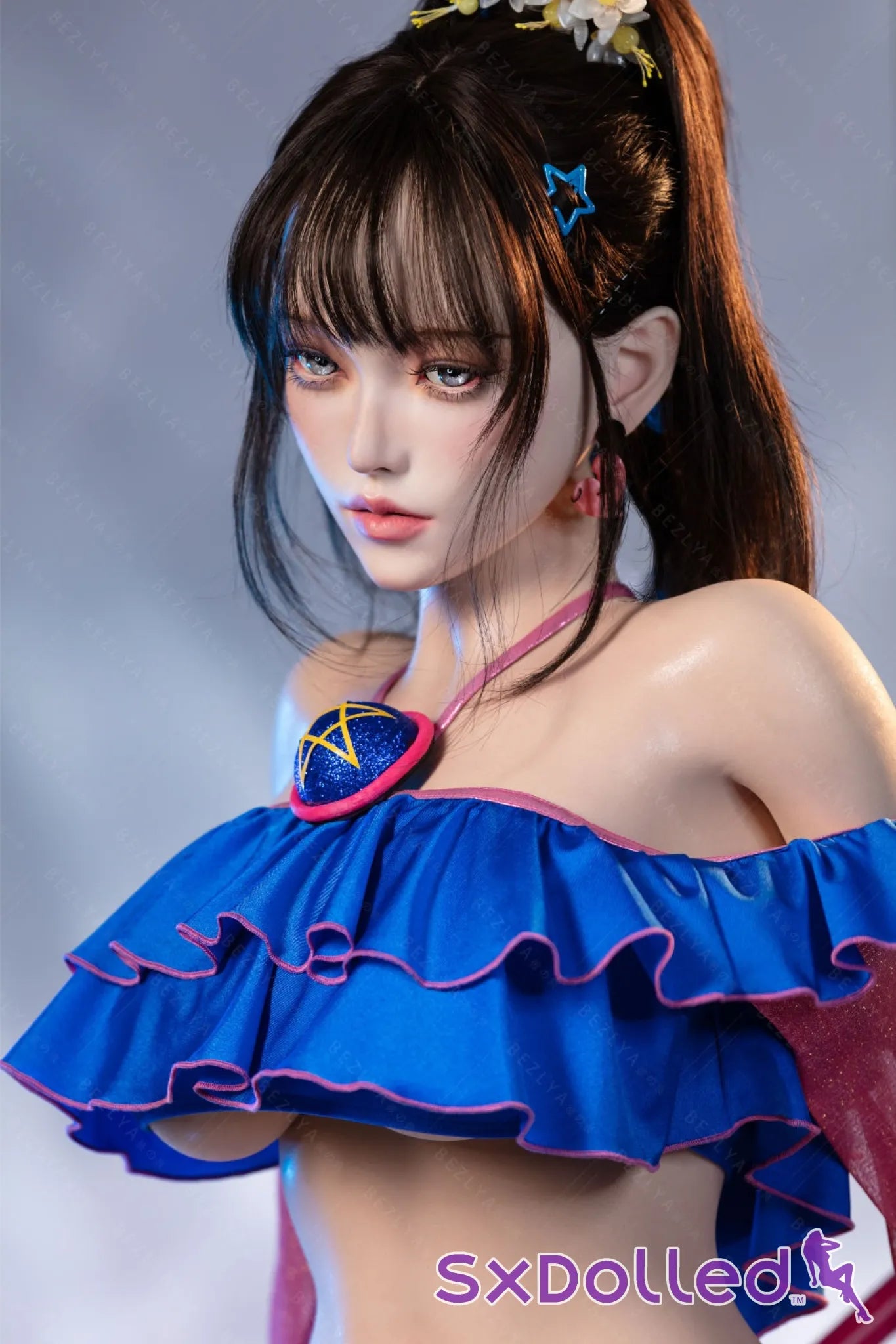 Nymphaea B (K-Cup) (155cm) | Sexy Asian Swimsuit Sex Doll | AITIA K-Cup / 155cm / Brunette Sex Doll
