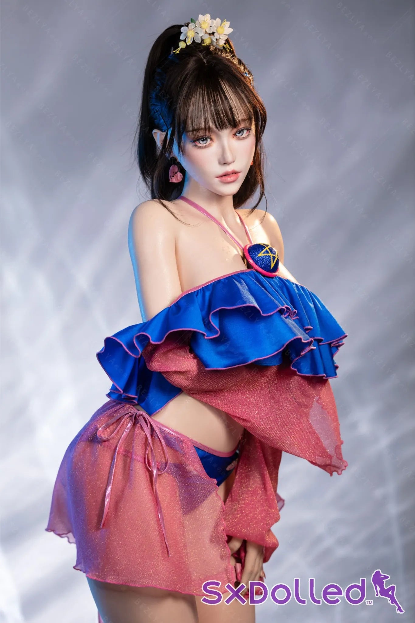 Nymphaea B (K-Cup) (155cm) | Sexy Asian Swimsuit Sex Doll | AITIA K-Cup / 155cm / Brunette Sex Doll