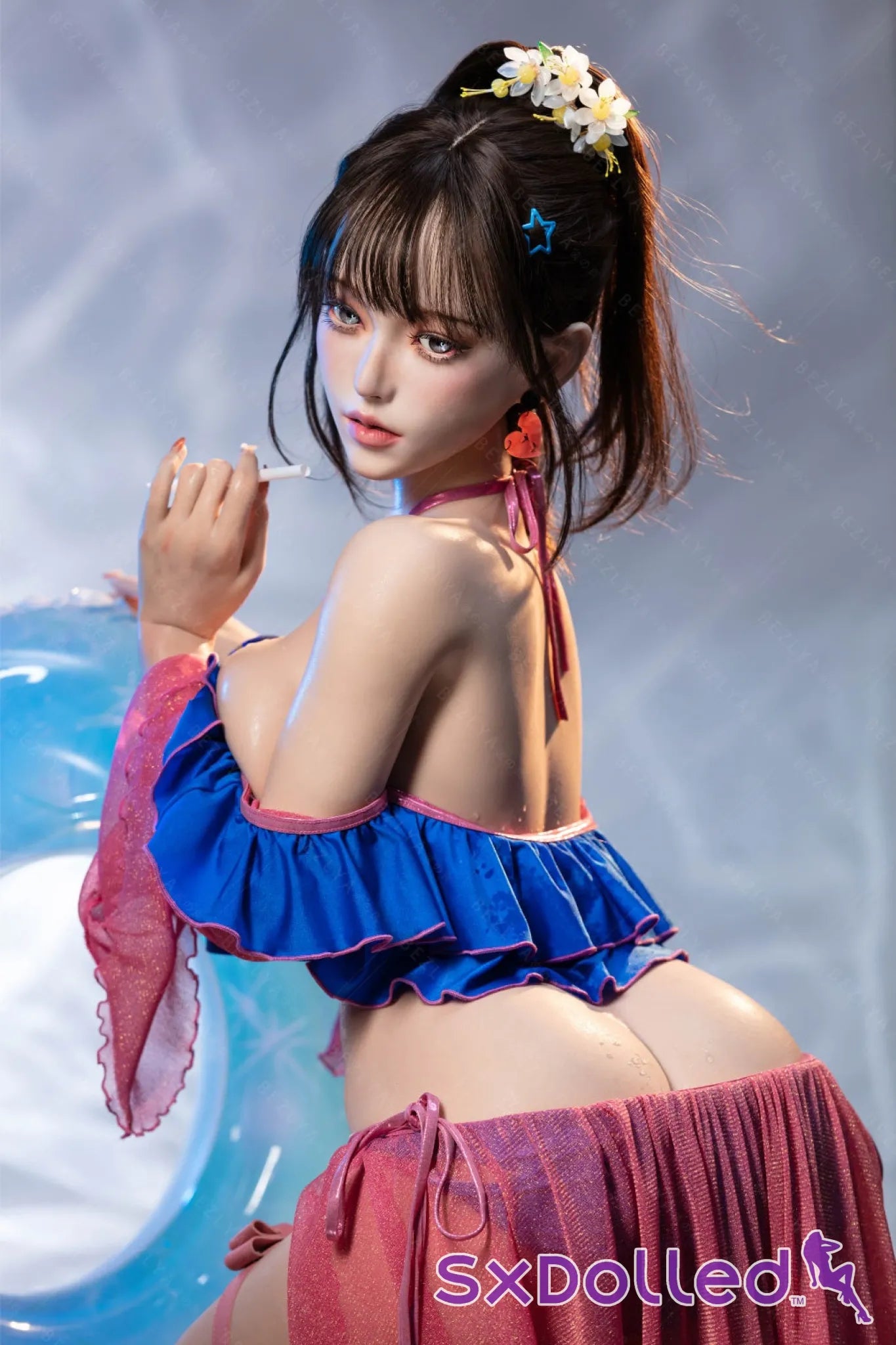 Nymphaea B (K-Cup) (155cm) | Sexy Asian Swimsuit Sex Doll | AITIA K-Cup / 155cm / Brunette Sex Doll