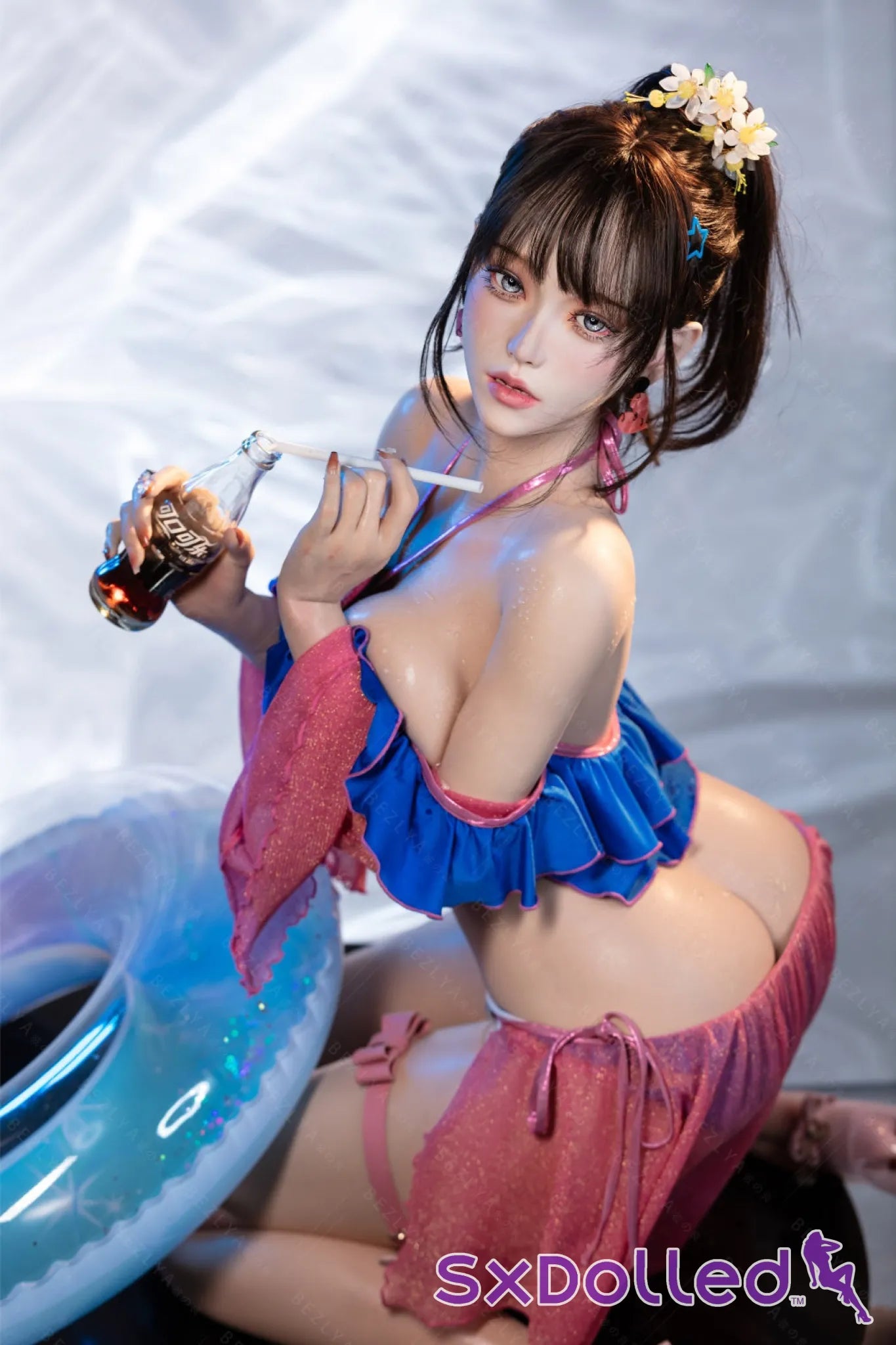 Nymphaea B (K-Cup) (155cm) | Sexy Asian Swimsuit Sex Doll | AITIA K-Cup / 155cm / Brunette Sex Doll