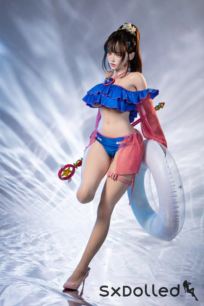 Nymphaea B (K Cup) (155cm) | Sexy Asian Swimsuit Sex Doll | Bezlya K Cup / 155cm / Brunette Sex Doll