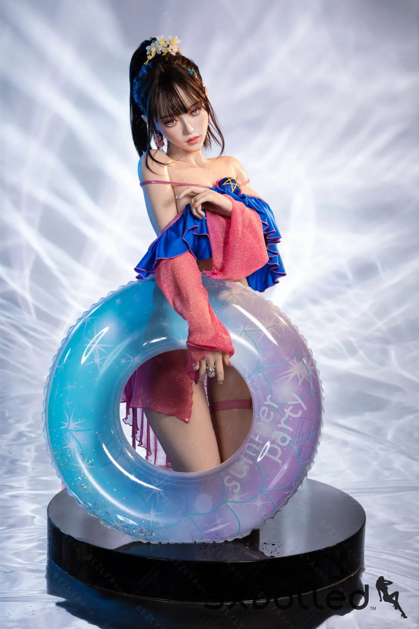 Nymphaea B (K Cup) (155cm) | Sexy Asian Swimsuit Sex Doll | Bezlya K Cup / 155cm / Brunette Sex Doll