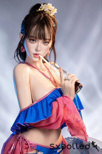 Nymphaea B (K Cup) (155cm) | Sexy Asian Swimsuit Sex Doll | Bezlya K Cup / 155cm / Brunette Sex Doll