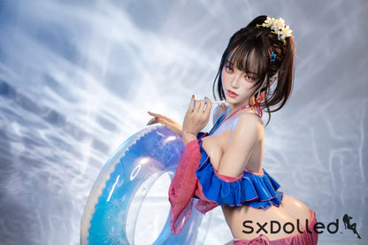 Nymphaea B (K Cup) (155cm) | Sexy Asian Swimsuit Sex Doll | Bezlya K Cup / 155cm / Brunette Sex Doll