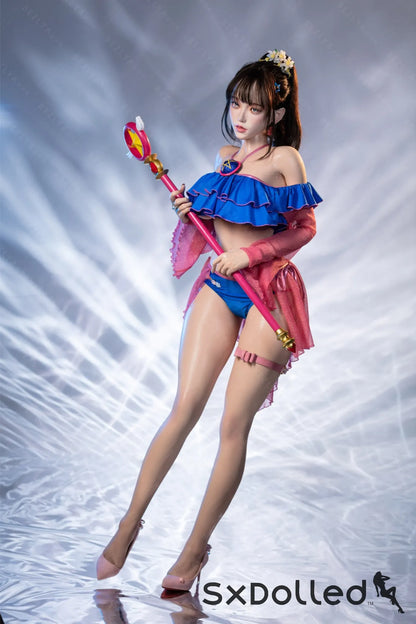 Nymphaea B (K Cup) (155cm) | Sexy Asian Swimsuit Sex Doll | Bezlya K Cup / 155cm / Brunette Sex Doll