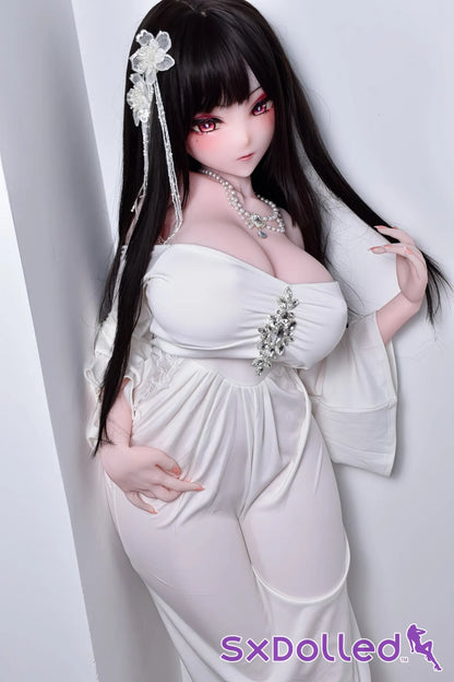Ogata Maika (S-Cup) (163cm) | Elegant Anime Sex Doll | Elsa Babe - S-Cup / 163cm / Black - Sex Doll